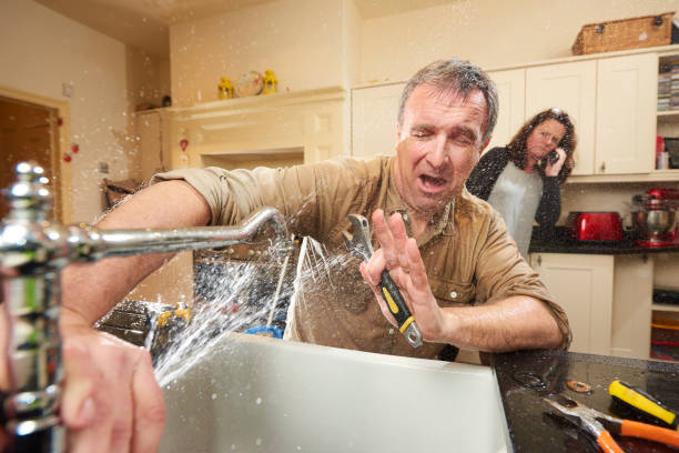 Water damage restoration process in Bellefontaine, OH